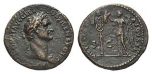 Domitian (81-96). Æ As (28mm, 10.62g, 6h). ... 