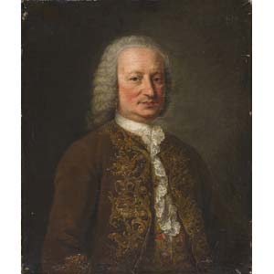 Anonimous, XVIII century  Portrait of a ... 