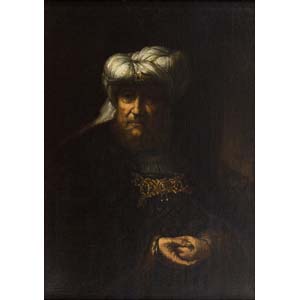 Seguace di Rembrandt van Rijn, XVIII-XIX ... 