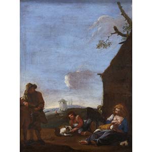 Flemish painter active in Italy, XVII ... 