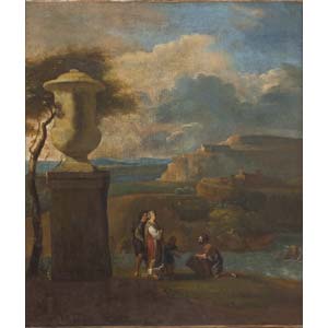 Pittore francese attivo a Roma, fine XVII - ... 
