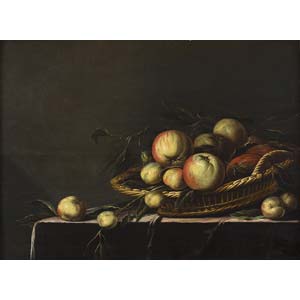 Italian painter, XVIII century  The basket ... 