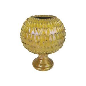 Pine cone shaped vase h. 21 cm, width 16 cm, ... 