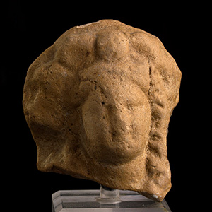 Testina votiva in terracotta  Magna Grecia, ... 