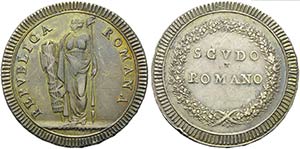 ROMA - Repubblica Romana (1798-1799) - Scudo ... 