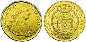SPAGNA - Carlo IV (1788-1808) - 2 Escudos - ... 