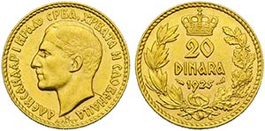 YUGOSLAVIA - Alessandro I (1921-1934) - 20 ... 