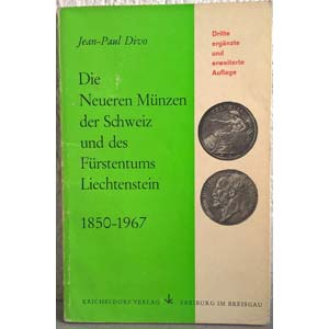 DIVO J. P. – Die Neuren munzen der Schweiz ... 