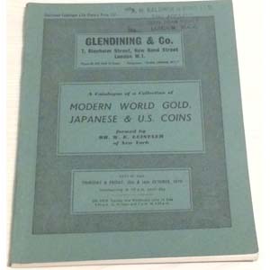 Glendining & Co. Catalogue of a collection ... 