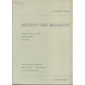 KRICHELDORF H. H. - Auktion XXXII. Stuttgart ... 