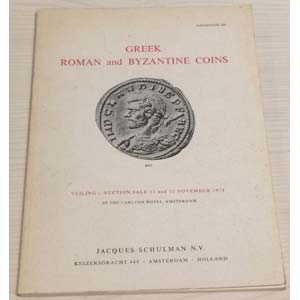 SCHULMAN J. B.V. Catalogo 254,. Greek Coins ... 