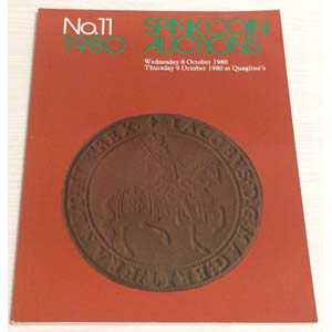 Spink Coin Auction No. 11. 9  October 1980. ... 