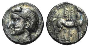 Spain, Punic Iberia, c. 237-209 BC. AR ... 