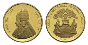 Papal, Giovanni XXIII (1958-1963). AV Medal ... 