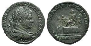 Caracalla (198-217). Æ Sestertius (30mm, ... 
