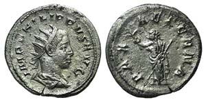 Philip II (Caesar, 244-247). AR Antoninianus ... 