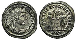 Diocletian (284-305). Radiate (23mm, 3.98g, ... 