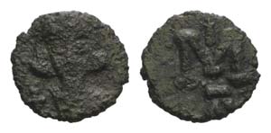 Anastasius II (713-715). Æ 40 Nummi (18mm, ... 