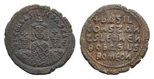 Basil I  with Constantine and Leo VI ... 
