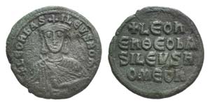 Leo VI (886-912). Æ 40 Nummi (26mm, 7.31g, ... 
