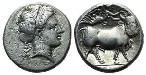 Campania, Neapolis, 300-275 BC. AR Nomos ... 