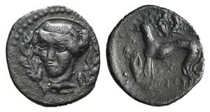 Sicily, Segesta, c. 412-400 BC. AR Litra ... 