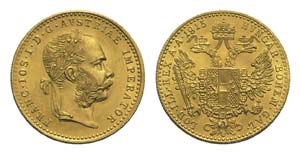 Austria, Franz Joseph I (1848-1916). AV ... 