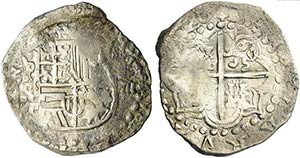 COLOMBIA - Filippo IV (1621-1665) - 8 Reali ... 