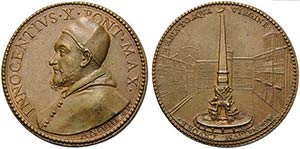 PAPALI - Innocenzo X (1644-1655) - Medaglia ... 