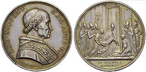 PAPALI - Leone XII (1823-1829) - Medaglia - ... 