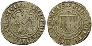 MESSINA - Federico III dAragona (1296-1337) ... 