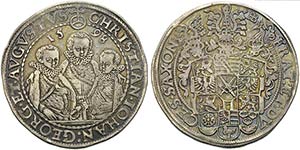 GERMANIA - SASSONIA - Cristiano II, Johan ... 