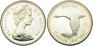 CANADA - Elisabetta II (1952) - Dollaro - ... 