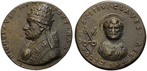 PAPALI - Nicolò III (1277-1280) - Medaglia ... 