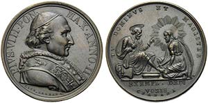 PAPALI - Pio VIII (1829-1830) - Medaglia - ... 