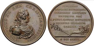 FRANCIA - Luigi XV (1715-1774) - Medaglia - ... 