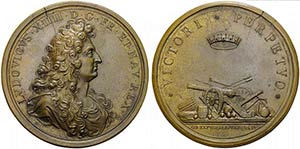 FRANCIA - Luigi XIV (1643-1715) - Medaglia - ... 