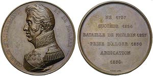 FRANCIA - Carlo X (1824-1830) - Medaglia - ... 