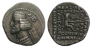 Kings of Parthia, Mithradates IV (c. 58-53 ... 