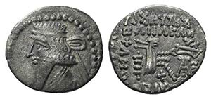 Kings of Parthia, Mithradates V (c. AD 140). ... 