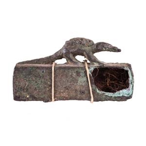 Bronze shrew sarcophagus Egypt, ... 