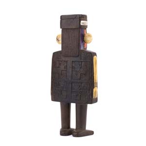 Rare wooden Huari statuette Perù, ... 
