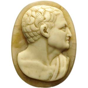 Agate cameo. Bust of Phocion Agate cameo. ... 