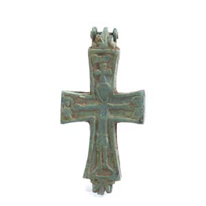 Bronze Enkolpion 10th - 12th century ... 