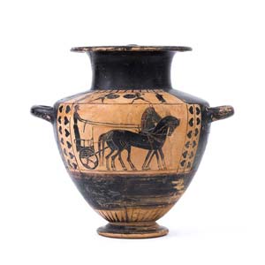 Attic black figure hydria Attributed to the ... 