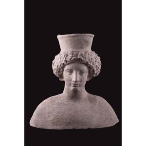 Votive bust of goddessMagna Graecia, 4th ... 