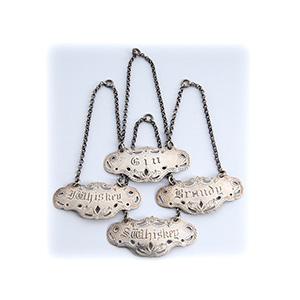 A rare set of 4 Sterling Silver (925‰) ... 