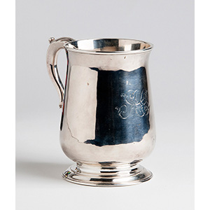 Fine baluster Sterling Silver (925‰) Mug, ... 