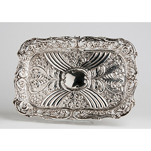 Nice Sterling Silver (925‰) Dressing Tray, ... 