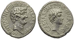 M. Antonius, C. Caesar Octavianus and M. ... 